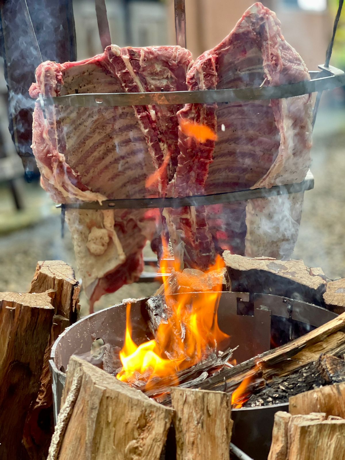 Asador en Cruz